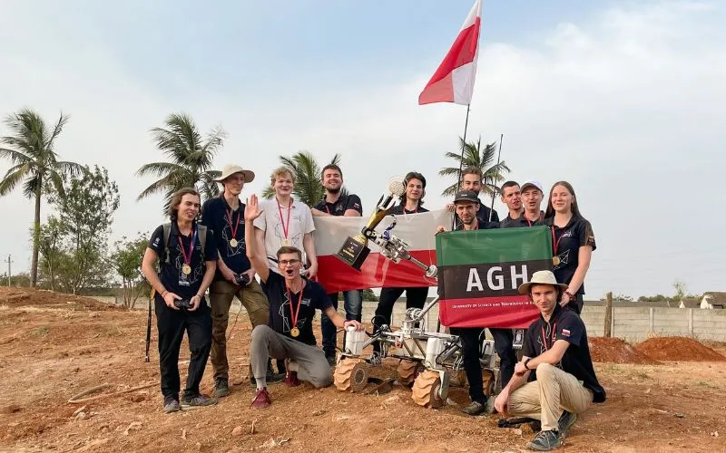 AGH Space Systems najlepsze na International Rover Challenge 2023