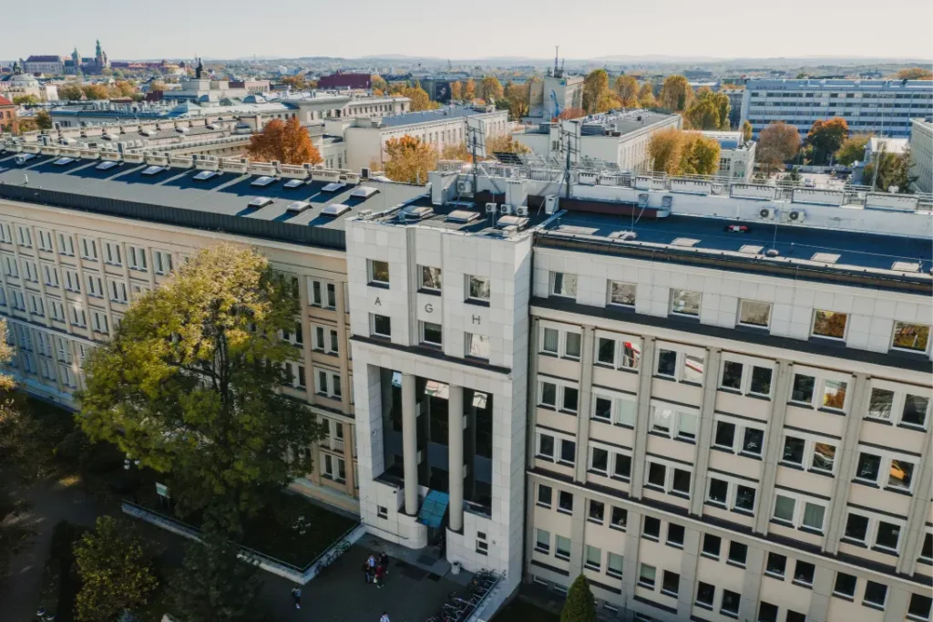 Budynek C3 AGH w którym mieści się m.in. Instytut Elektroniki WIEiT