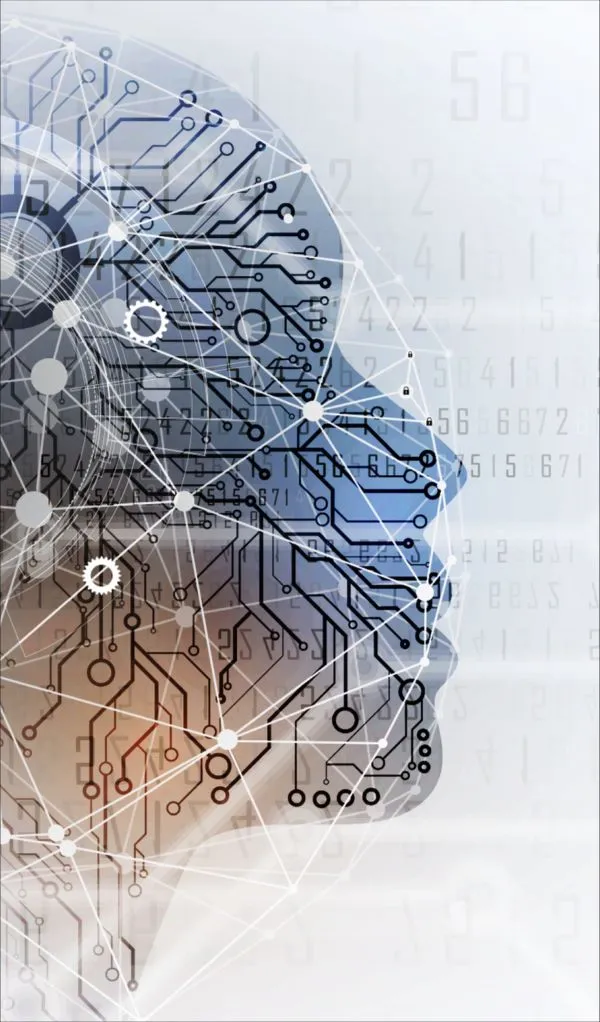 Elektronika baner układy scalone człowiek