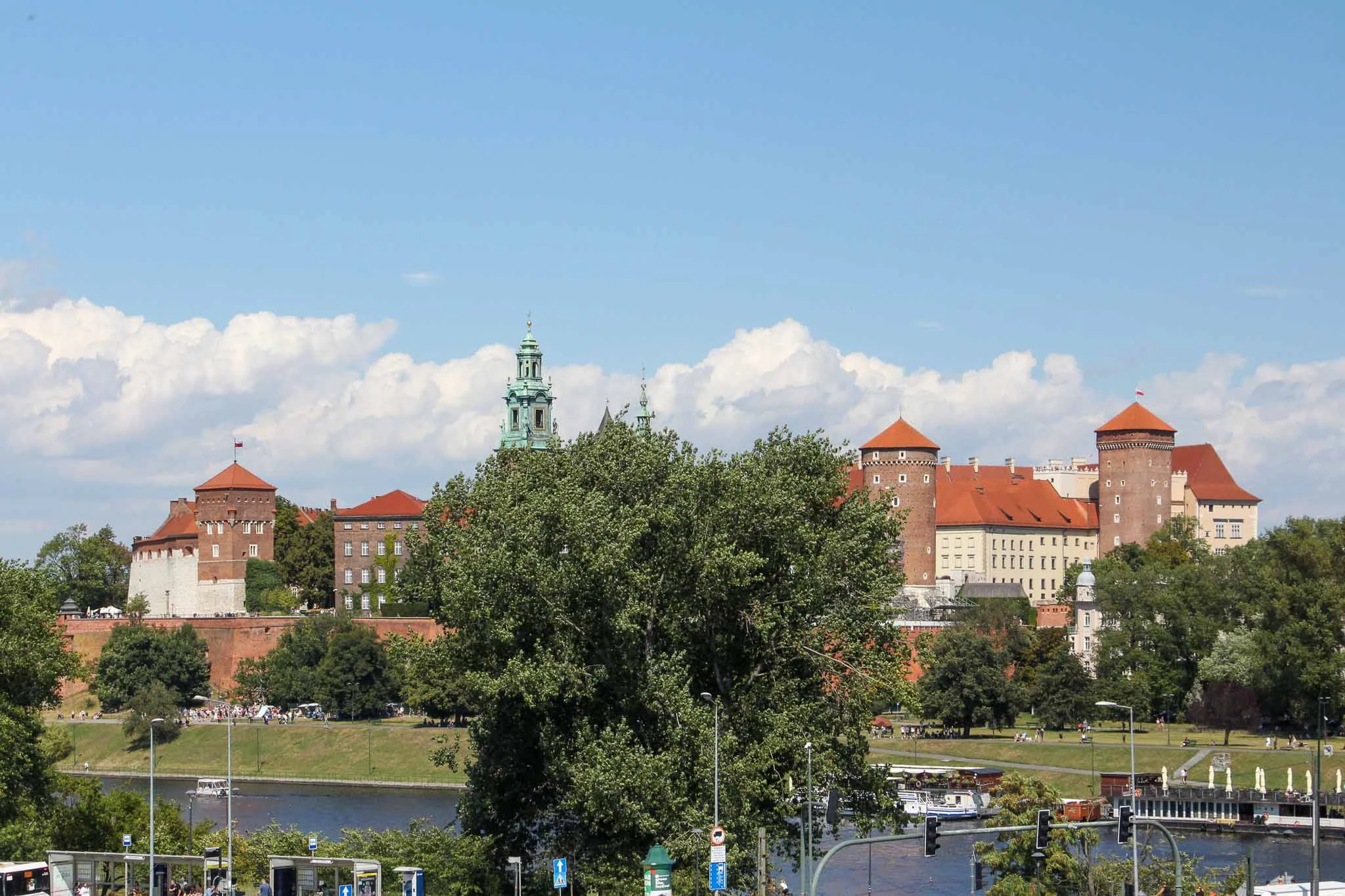 Wyjątkowe położenie Centrum Kongresowego, z widokiem m.in. na Wawel