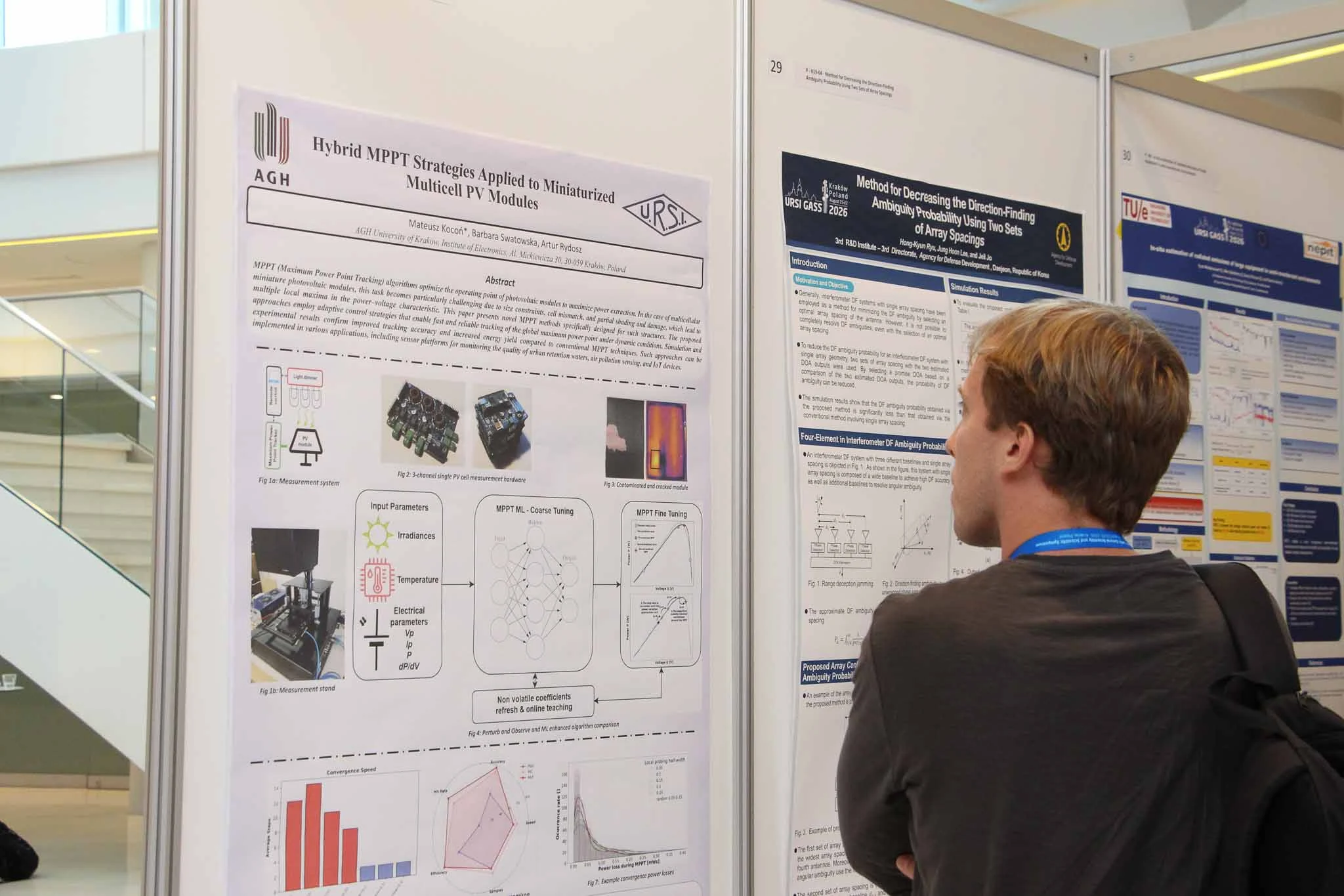Poster zespołu naukowców z WIET "Hybrid MPPT Strategies Applied to Miniaturized Multicell PV Modules"